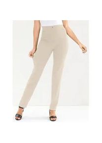 Stretch-Hose Classic Basics Gr. 19, Kurzgrößen, beige (sand) Damen Hosen