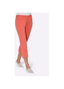 3/4-Jeans Casual Looks Gr. 19, Kurzgrößen, orange (koralle) Damen Jeans