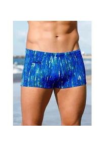 Badehose Naturana Gr. 10, Normalgrößen, blau (blau-bedruckt) Herren Badehosen