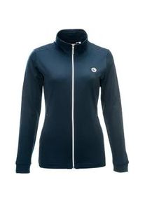 Fleecejacke DEPROC ACTIVE "SHOENWOOD II WOMEN" Gr. 36/38 (M), blau (navy) Damen Jacken Sportbekleidung Outdoorbekleidung Übergangsjacke Fleecejacke Sportjacke weiche in traditioneller Optik