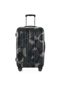 Hartschalen-Trolley Hauptstadtkoffer "Spree, 65 cm" Gr. B/H/T: 41cm x 65cm x 26cm 61 l, grün (camouflage) Koffer Hartschalen-Koffer Reisegepäck TSA Schloss Volumenerweiterung