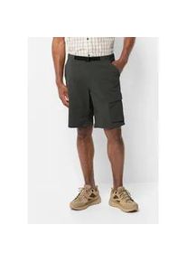 Shorts Jack Wolfskin "WANDERTHIRST SHORTS M" Gr. 48, Normalgrößen, schwarz (granite, schwarz) Herren Hosen