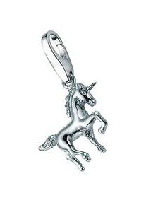 Charm-Einhänger Giorgio Martello MILANO "Einhorn, Silber 925" Charms silberfarben (silber) Damen