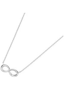 Collier Smart Jewel "Infinity Collier, Karte, Silber 925" Halsketten Gr. 43cm, Silber 925 (Sterlingsilber), silberfarben (silber) Damen