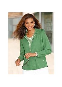 Schlupfbluse Casual Looks Gr. 40, grün (apfel) Damen Blusen