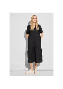 Midikleid Street One Gr. 38, EURO-Größen, schwarz Damen Kleider in Unifarbe