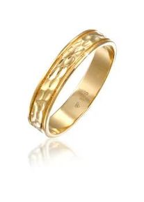 Partnerring Elli PREMIUM "Trauring Ehering Freundschaft Kunstvoll Silber" Fingerringe Gr. 54mm, Silber 925 (Sterlingsilber), goldfarben (gold) Damen