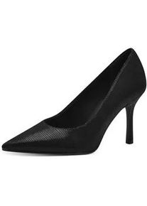 High-Heel-Pumps Tamaris Gr. 36, schwarz Damen Schuhe Stilettoabsatz, Abendschuh, Partyschuh mit edlem Glanz-Effekt