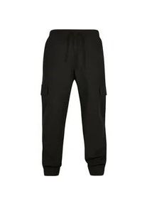 Jogginghose Urban Classics "Urban Classics Herren Comfort Military Pants" Gr. L, US-Größen, schwarz Herren Hosen