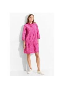 Blusenkleid Cecil Gr. XL (44), US-Größen, pink (bloomy pink) Damen Kleider aus 100% Baumwolle