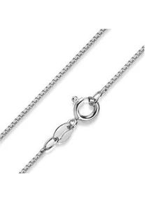 Collierkettchen Firetti "Schmuck Geschenk Silber 925 Halsschmuck Halskette Venezianer" Halsketten Gr. 45, Silber 925 (Sterlingsilber), B: 1mm, silberfarben Damen Made in Germany