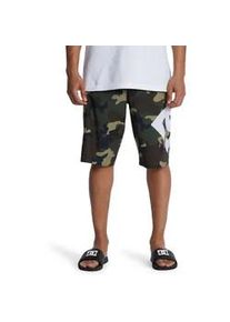 Boardshorts DC Shoes "Lanai 21"" Gr. 28(XS), grün (camo) Herren Hosen