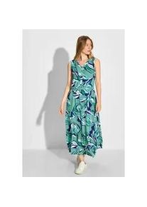 Sommerkleid Cecil Gr. M (40), US-Größen, grün (adriatic green) Damen Kleider mit Volant