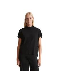 Marc O'Polo T-Shirt MARC O'POLO "aus LENZINGTM ECOVEROTM" Gr. M, schwarz Damen Shirts