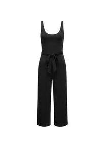 Jumpsuit Ragwear "Lisseta" Gr. XL (42), Normalgrößen, schwarz Damen Overalls Langer Overall mit Bindegürtel