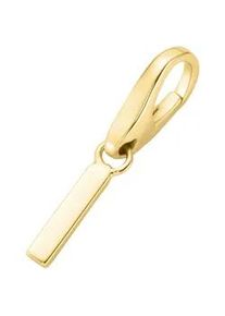 Charm Buchstabe Giorgio Martello MILANO "Buchstabe I, Silber 925" Charms goldfarben (gold) Damen