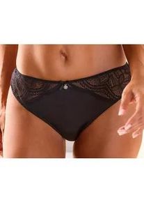 Tanga Nuance "Vivianna" Gr. 40/42, schwarz Damen Unterhosen mit feinen Spitzen-Details