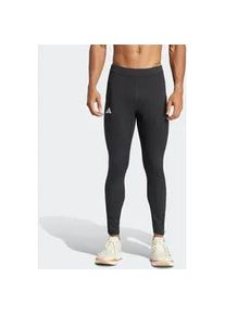 Lauftights Adidas PERFORMANCE "ADIZERO E L TGT" Gr. XXXL, N-Gr, schwarz Herren Hosen