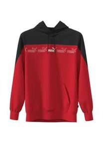 Hoodie Puma "Around the Block Herren" Gr. M, rot (for all time red black) Herren Sweatshirts