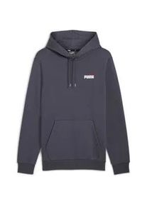 Hoodie Puma "Essentials+ Two-Colour Small Logo Herren" Gr. S, grau (galactic gray) Herren Sweatshirts