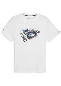 T-Shirt Puma "BMW M Motorsport mit Autografik Herren" Gr. L, weiß Herren Shirts