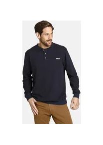 Funktionsshirt Jan Vanderstorm "Sweatshirt VILJAR" Gr. L, blau (dunkelblau) Herren Shirts