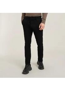 G-Star Raw Chinohose G-STAR "Skinny Chino 3.0" Gr. 33, Länge 32, schwarz (dk schwarz) Herren Hosen