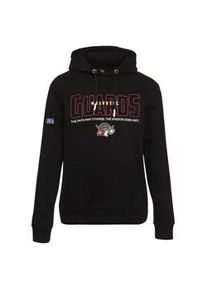 Kapuzensweatshirt DEF "DEF Helvetic Guards Mission Hoodie" Gr. XL, schwarz Herren Sweatshirts