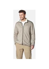 Sweatjacke Babista "Fleecejacke BIATINARI" Gr. L, beige (beige gemustert) Herren Sweatjacken