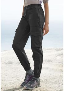 Vivance ACTIVE Trekkinghose schwarz Gr. 34 für Damen. Mit Logodruck. Bequem
