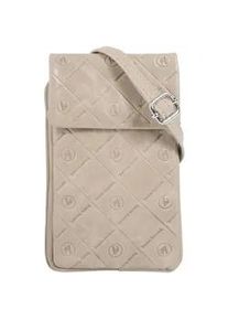 Umhängetasche Bruno Banani Gr. B/H/T: 13cm x 20cm x 3cm onesize, beige Damen Taschen echt Leder