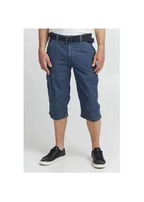 Cargoshorts FQ1924 "FQ1924 FQZamo" Gr. L, US-Größen, blau (denim middle blau) Herren Hosen