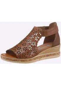 Sandalette Remonte Gr. 37, braun (cognac) Damen Schuhe