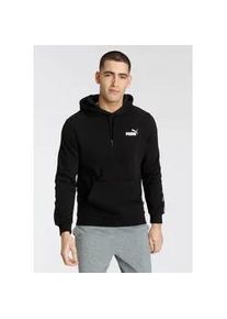 Kapuzensweatshirt Puma "ESS+ TAPE HOODIE FL" Gr. XL, schwarz (Puma schwarz) Herren Sweatshirts