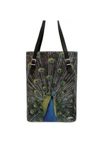 Umhängetasche DOGO "Damen Tall Bag All Beauty is in You Vegan Damen Handtaschen" Gr. B/H/T: 40cm x 34cm x 10cm OneSize, schwarz Damen Taschen Vegan