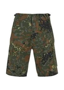 Stoffhose BRANDIT "Brandit Herren BDU Ripstop Shorts" Gr. 6XL, US-Größen, grün (flecktarn) Herren Hosen