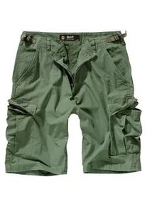 Stoffhose BRANDIT "Brandit Herren BDU Ripstop Shorts" Gr. XXL, US-Größen, grün (olive) Herren Hosen