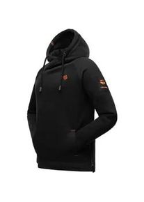 Hoodie STONE HARBOUR "Caspian Sailor" Gr. XXL (56), schwarz Herren Sweatshirts Sportlicher Kapuzenpullover mit großen Kordeln