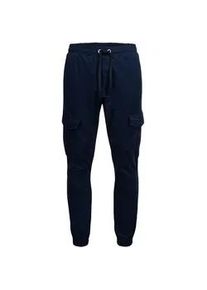 Cargohose Alessandro Salvarini "ASComfi" Gr. W40 L32, Länge 32, blau (dunkelblau) Herren Hosen mit Reißverschluss Taschen