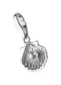 Charm-Einhänger Giorgio Martello MILANO "Jakobsmuschel, Silber 925" Charms silberfarben (silber) Damen