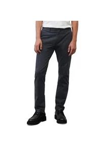 Marc O'Polo Chinohose MARC O'POLO Gr. 34, Länge 34, blau (dunkelblau) Herren Hosen im cleanen Look