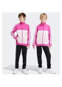 Trainingsanzug Adidas SPORTSWEAR "U 3S TIBERIO TS" Gr. 164, pink (semi lucid fuchsia / white clear white) Kinder Sportanzüge