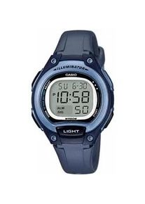 Chronograph Casio TIMELESS COLLECTION "LW-203-2AVEF" Armbanduhren blau Kinder Quarzuhr, Armbanduhr,Mädchen,Jungen,digital,ideal auch als Geschenk