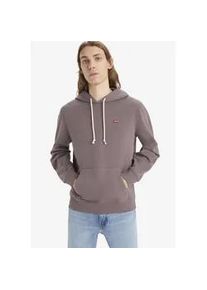 Levi's Kapuzensweatshirt LEVI'S "NEW ORIGINAL HOODIE" Gr. XL, braun (sparrow) Herren Sweatshirts mit kleinem Batwing-Logo