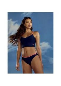 Tankini Reebok ""Hana"" Gr. S, N-Gr, blau (navy) Damen Bikini-Sets mit seitlichem Logoschriftzug