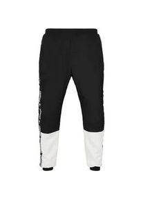 Jogginghose STARTER Black Label "Starter Black Label Herren Starter Two Toned Jogging Pants" Gr. XL, US-Größen, schwarz-weiß (black-white) Herren Hosen