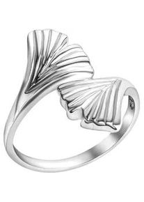 Fingerring Vivance "925-Sterling Silber rhodiniert" Fingerringe Gr. 052 (16,6), Silber 925 (Sterlingsilber), weiß, neutral Damen