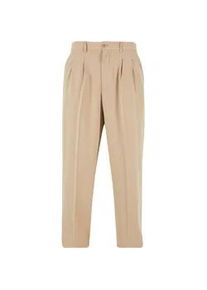 Stoffhose Urban Classics "Urban Classics Herren Wide Fit Pants" Gr. 36, Normalgrößen, beige (warmsand) Herren Hosen