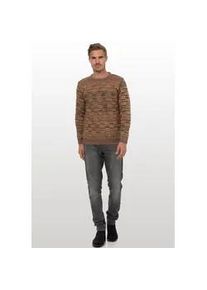 Strickpullover Rusty Neal Gr. XXL, braun (camelfarben) Herren Pullover mit dezenter Musterung und Strick-Design