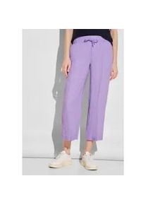 Culotte Street One Gr. 36, Länge 26, lila (smell of lavender) Damen Hosen im Loose Fit